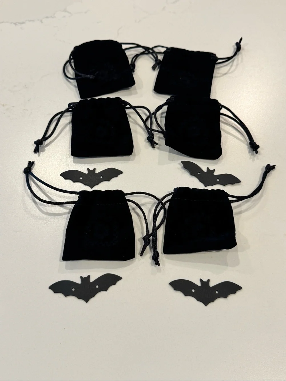 Cords Club 2025 Halloween Advent Jewelry Box Black Velvet Coffin 13 Pieces